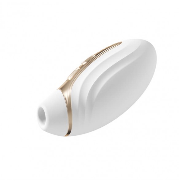 MizzZee - White Joylight Smart Dual Vibrator (Smart APP Model - Chargeable)